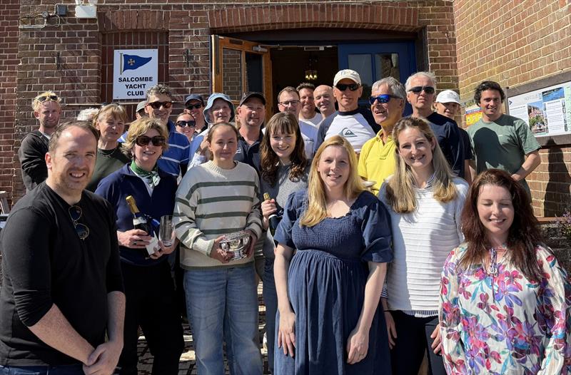 Bartons Salcombe Yawl Open Prize Giving photo copyright Lucy Burn taken at Salcombe Yacht Club and featuring the Salcombe Yawl class