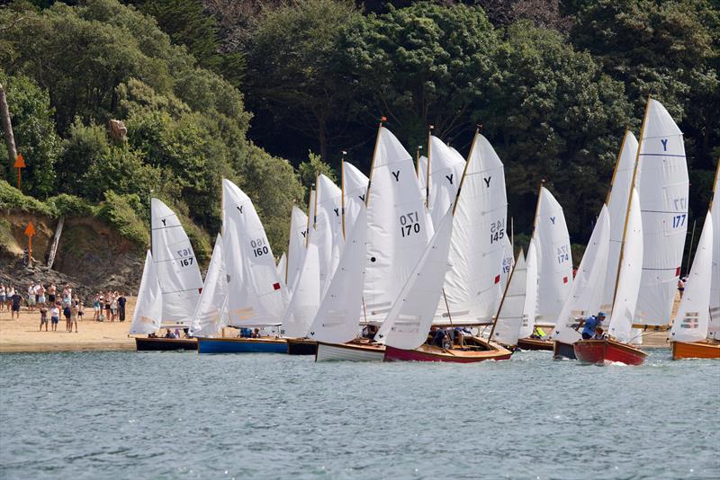 Red fleet - Salcombe Gin Salcombe YC Regatta - photo © Lucy Burn