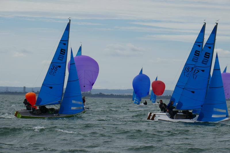 Sandhopper Nationals at Thorpe Bay photo copyright Linda Snow taken at Thorpe Bay Yacht Club and featuring the Sandhopper class