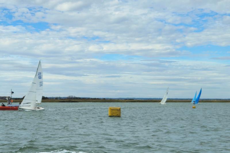 Race 2 finish - Sandhopper National Championship at Maylandsea Bay - photo © MBSC