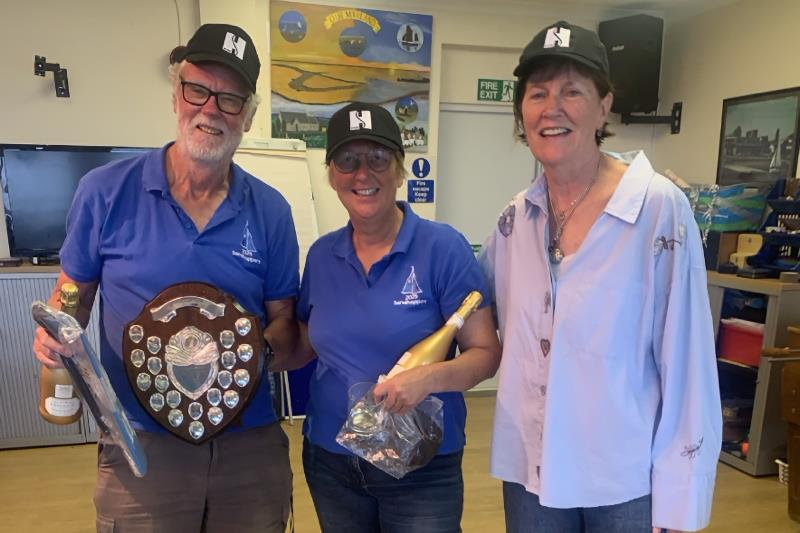 Paul Gray and Julia Batchelor, overall winners - Sandhopper National Championship at Maylandsea Bay - photo © MBSC