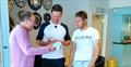 Ryan Buchannon & Alex Hayman win the Sidmouth Scorpion Open © Alan Ritchie