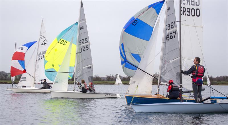 Notts County SC First of Year race photo copyright David Eberlin taken at Notts County Sailing Club and featuring the Scorpion class