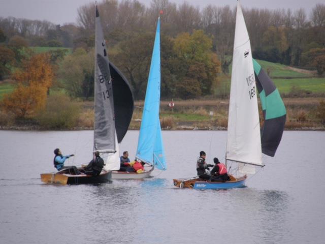 Shotwick Lake Sailing Frostbite Open Series photo copyright John Nield taken at Shotwick Lake Sailing and featuring the Scorpion class