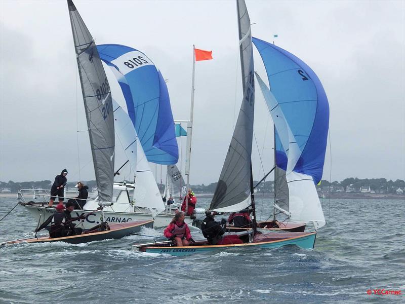 Lose flag letter N, for Race Abandoned, and Scorpion becomes Scorpio – the French name for an otherwise very English class. Good racing at a prime venue and a holiday all rolled into one - what is there not to like? photo copyright YC de Carnac taken at Yacht Club de Carnac and featuring the Scorpion class