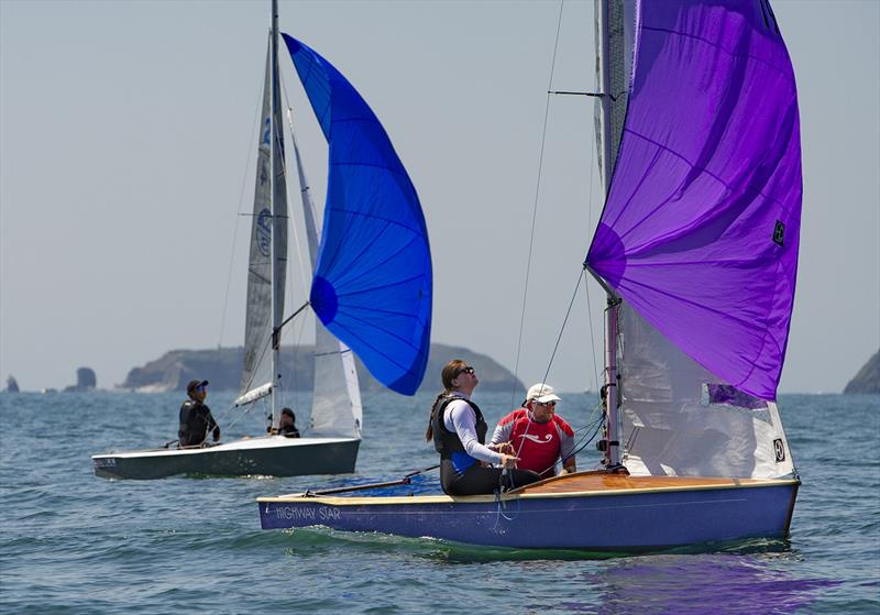 Gul Scorpion Nationals at Tenby day 1 photo copyright Alistair Sheerwater taken at Tenby Sailing Club and featuring the Scorpion class