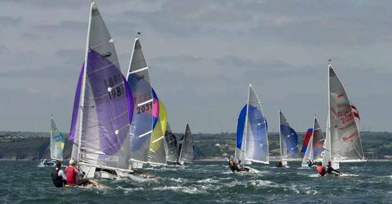 Gul Scorpion Nationals at Tenby day 2 photo copyright Scorpion Class taken at Tenby Sailing Club and featuring the Scorpion class