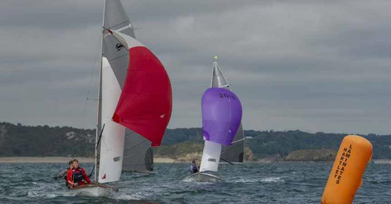 Gul Scorpion Nationals at Tenby day 3 photo copyright Scorpion Class taken at Tenby Sailing Club and featuring the Scorpion class