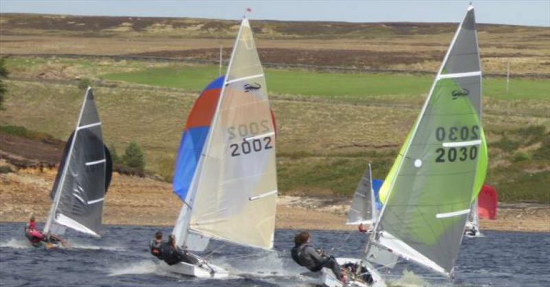 Scorpions at Pennine SC photo copyright Hannah Edge taken at Pennine Sailing Club and featuring the Scorpion class