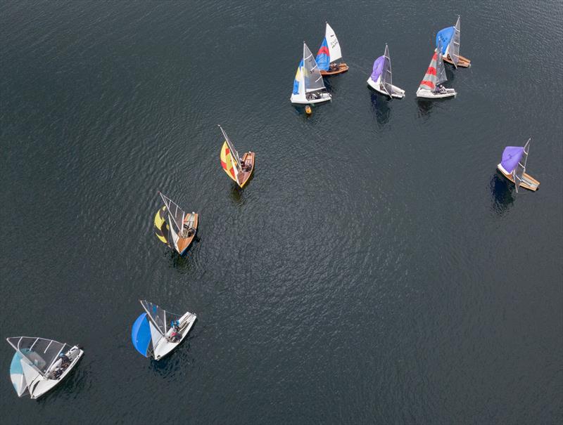 Light winds during the Notts County Scorpion Open photo copyright David Eberlin taken at Notts County Sailing Club and featuring the Scorpion class