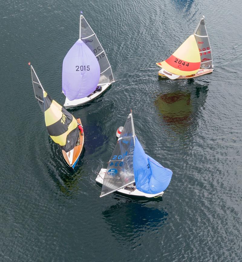 Mark rounding during the Notts County Scorpion Open photo copyright David Eberlin taken at Notts County Sailing Club and featuring the Scorpion class