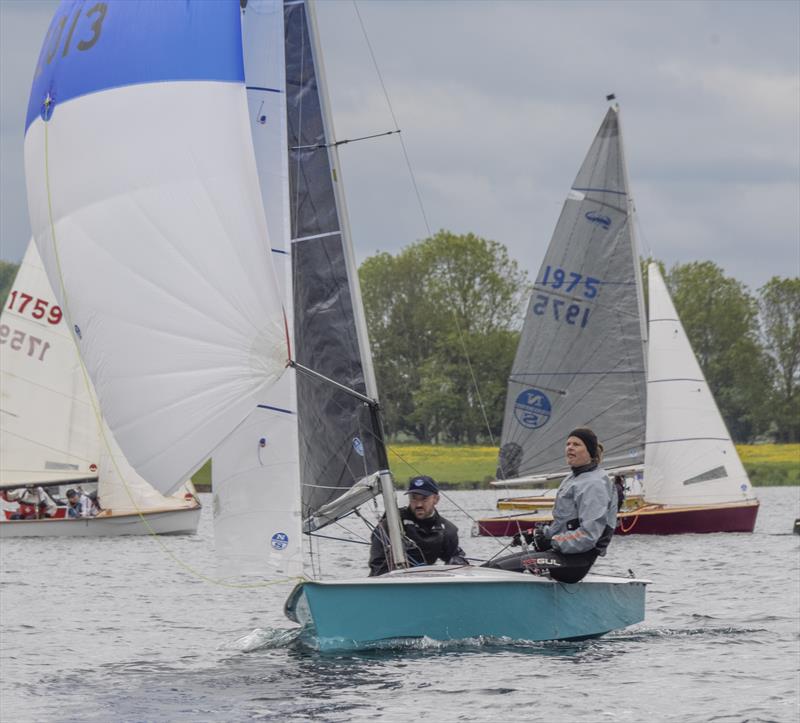 Tom Gillard and Rachael Rhodes win the Scorpion Inlands at Notts County photo copyright David Eberlin taken at Notts County Sailing Club and featuring the Scorpion class