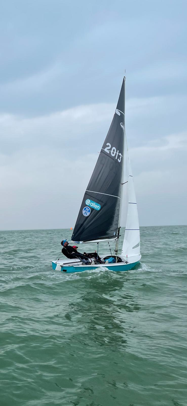 Silver Scorpion Trophy Round 2 at Eastbourne photo copyright Stevo Jasper taken at Eastbourne Sovereign Sailing Club and featuring the Scorpion class