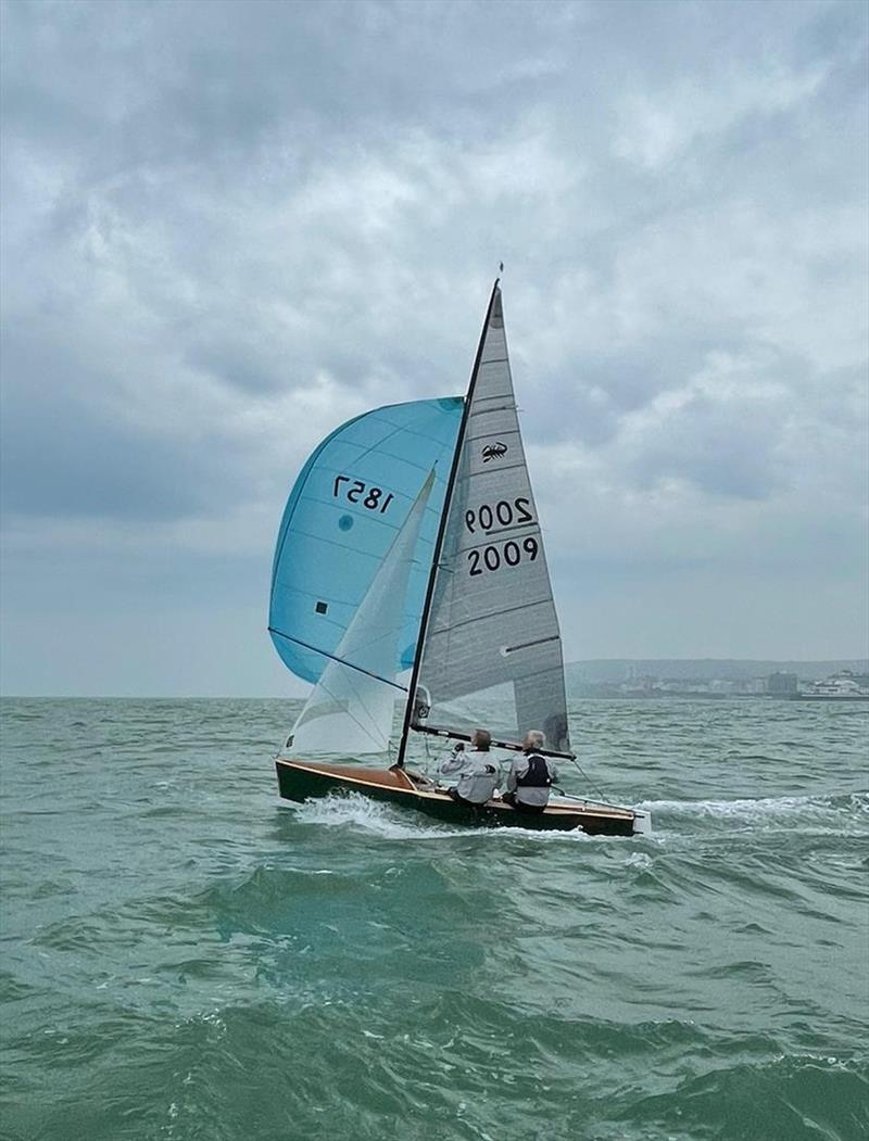 Silver Scorpion Trophy Round 2 at Eastbourne photo copyright Stevo Jasper taken at Eastbourne Sovereign Sailing Club and featuring the Scorpion class