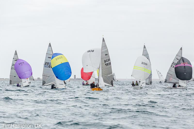 Scorpions at the Weymouth Dinghy Regatta photo copyright Tim Hampton / www.timhampton.uk taken at Castle Cove Sailing Club and featuring the Scorpion class