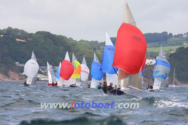 Scorpion nationals at Looe day 4 photo copyright Mike Rice / www.fotoboat.com taken at Looe Sailing Club and featuring the Scorpion class