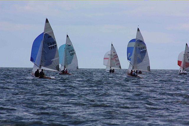 Noble Marine Scorpion Nationals at Sidmouth day 2 photo copyright Chris Rea taken at Sidmouth Sailing Club and featuring the Scorpion class