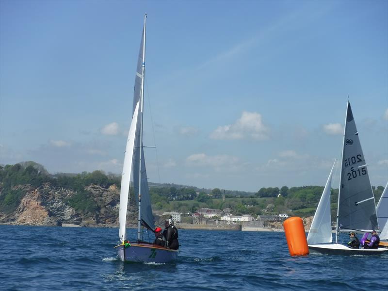 Silver Scorpion event at Porthpean photo copyright James Dowrick taken at Porthpean Sailing Club and featuring the Scorpion class