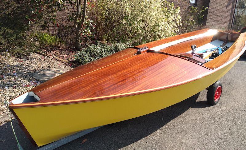 Scorpion number 1862 repainted, revarnished and repaired photo copyright Howard Massie taken at Llandegfedd Sailing Club and featuring the Scorpion class