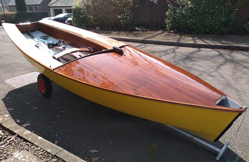 Scorpion number 1862 repainted, revarnished and repaired photo copyright Howard Massie taken at Llandegfedd Sailing Club and featuring the Scorpion class