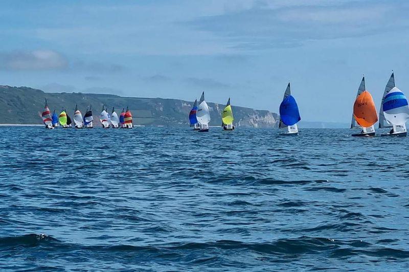 Craftinsure Silver Scorpion open meeting at Sidmouth photo copyright Oliver Salter taken at Sidmouth Sailing Club and featuring the Scorpion class