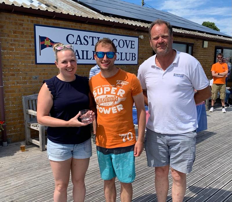 Scorpions at the Weymouth Dinghy Regatta photo copyright Nick Lightbody taken at Castle Cove Sailing Club and featuring the Scorpion class