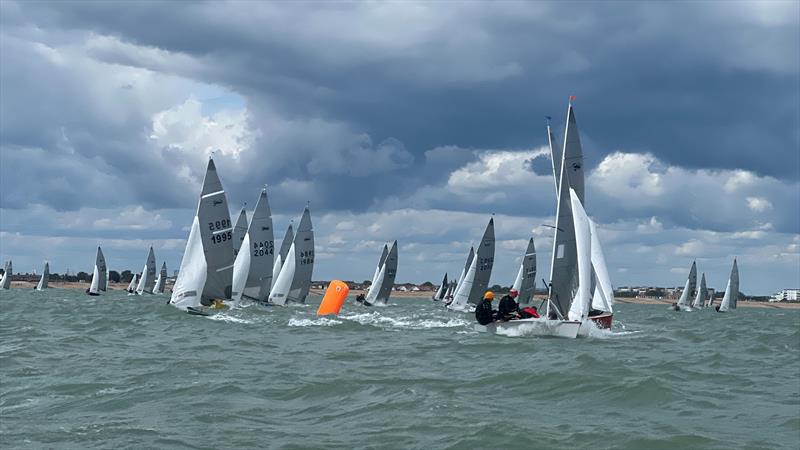 DeWALT Scorpion Nationals at Eastbourne Day 2 photo copyright Ben / Send It Media taken at Eastbourne Sovereign Sailing Club and featuring the Scorpion class