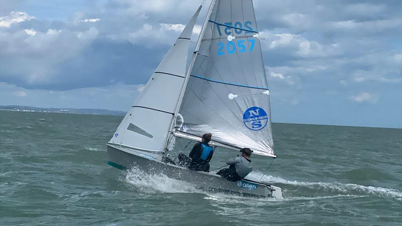 DeWALT Scorpion Nationals at Eastbourne Day 2 photo copyright Ben / Send It Media taken at Eastbourne Sovereign Sailing Club and featuring the Scorpion class