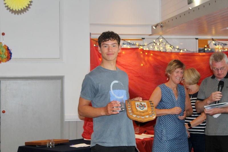2023 DeWALT Scorpion Nationals at Eastbourne prize giving photo copyright Ben Daigneault / Send It Media taken at Eastbourne Sovereign Sailing Club and featuring the Scorpion class