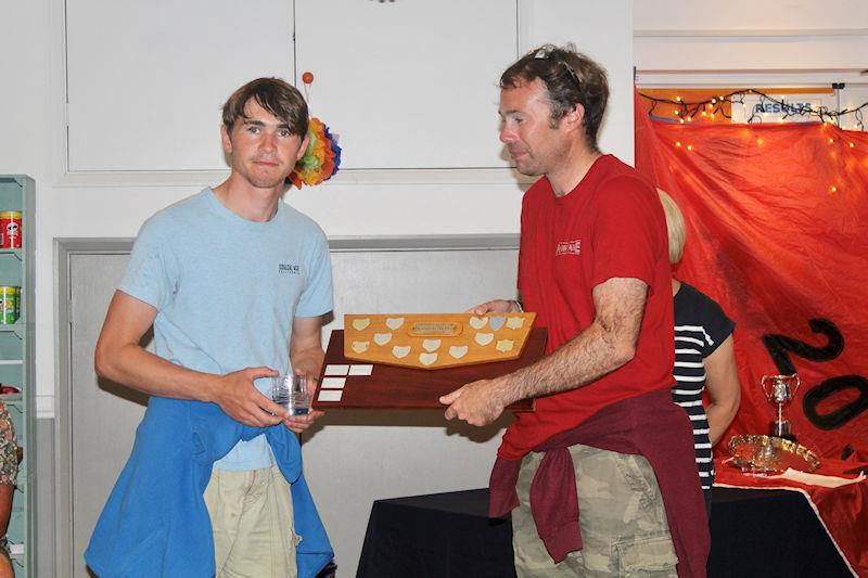2023 DeWALT Scorpion Nationals at Eastbourne prize giving photo copyright Ben Daigneault / Send It Media taken at Eastbourne Sovereign Sailing Club and featuring the Scorpion class