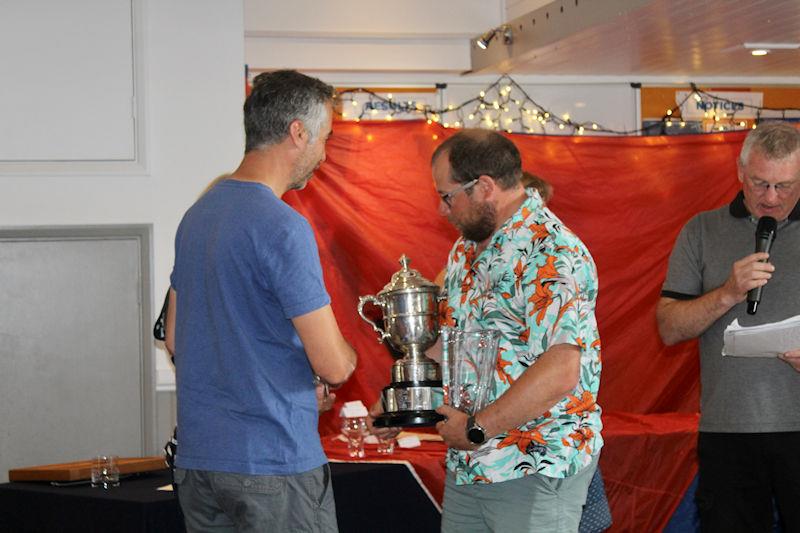 2023 DeWALT Scorpion Nationals at Eastbourne prize giving photo copyright Ben / Send It Media taken at Eastbourne Sovereign Sailing Club and featuring the Scorpion class
