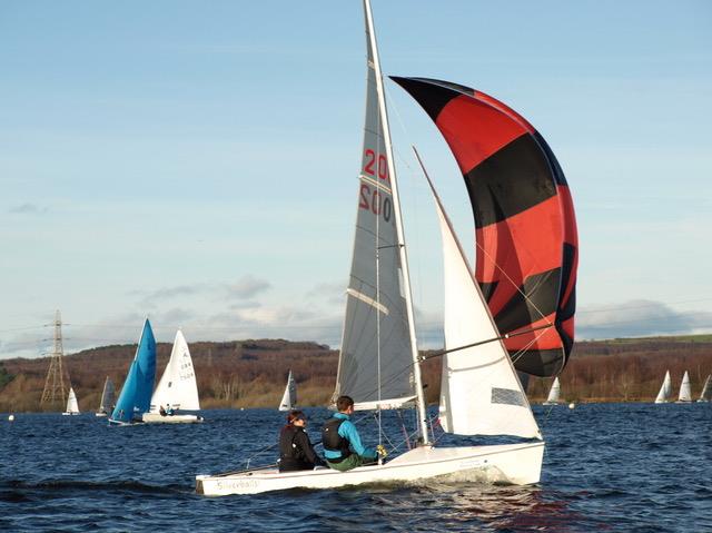 Chase Sailing Club Polar Pursuit Race 2023 photo copyright Dave Watkins taken at Chase Sailing Club and featuring the Scorpion class