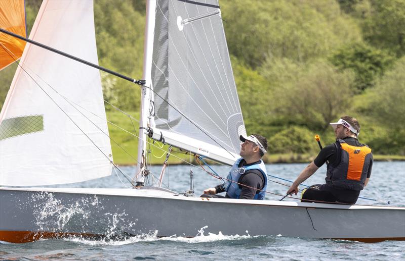 Peter Gray and Rich overall winners at the Notts County SC Scorpion Open photo copyright David Eberlin taken at Notts County Sailing Club and featuring the Scorpion class