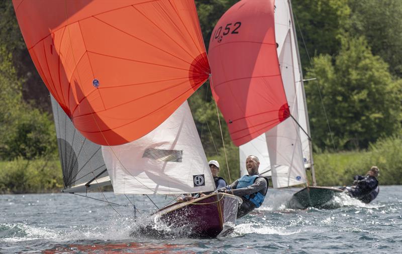 Fun reach during the Notts County SC Scorpion Open photo copyright David Eberlin taken at Notts County Sailing Club and featuring the Scorpion class