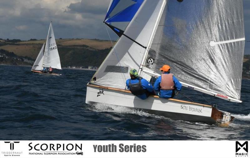 Competitors ahead of the Triggernaut Scorpion Youth Series - photo © Lee Whitehead / www.photolounge.co.uk