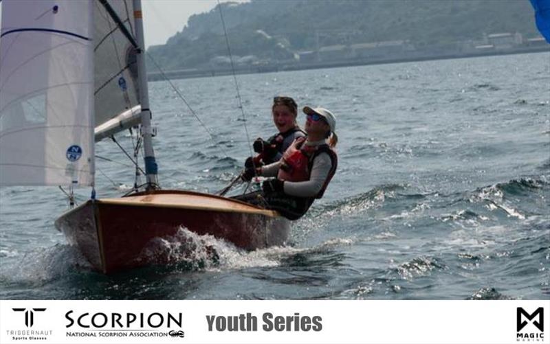 Competitors ahead of the Triggernaut Scorpion Youth Series - photo © Lee Whitehead / www.photolounge.co.uk