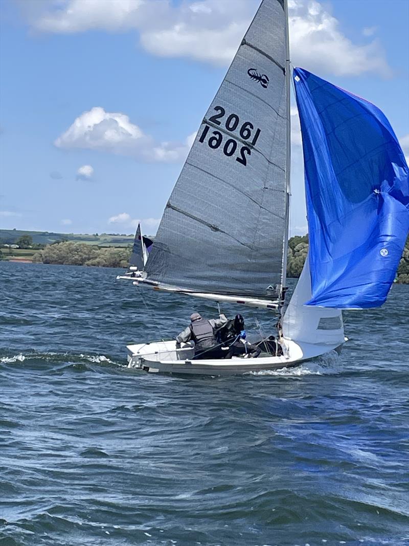 Scorpion Inlands at Chew Valley Lake photo copyright Chris Meredith, Adam Sykes, John Smalley, Martin Rose taken at Chew Valley Lake Sailing Club and featuring the Scorpion class