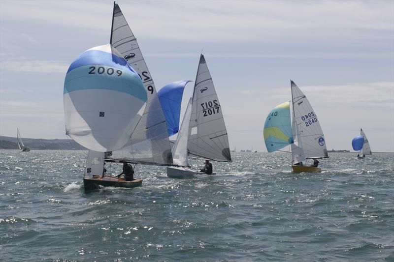Scorpions race on the Western Solent on day 1 of the CraftInsure Silver Scorpions at Lymington photo copyright RYA Female Scorpion Project taken at Lymington Town Sailing Club and featuring the Scorpion class
