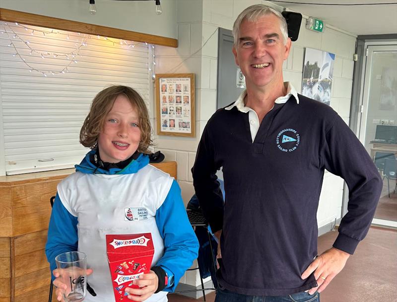 Youth helm, Issac Dickenson - Silver Scorpion open meeting at Notts County SC - photo © Cheryl Wood