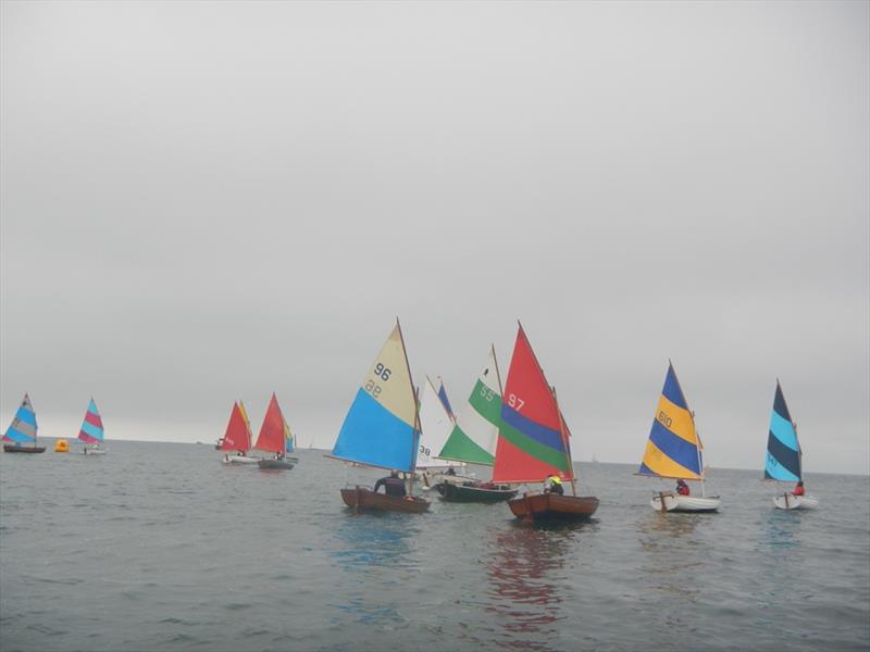 Scow Chamionship race 1 during Bembridge Week 2020 - photo © Mike Samuelson