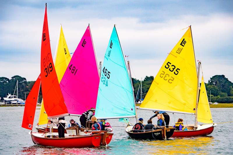 2021 RLymYC Youth Week photo copyright RLymYC taken at Royal Lymington Yacht Club and featuring the Scow class