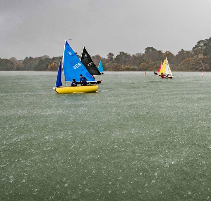 Royal Lymington Champion of Champions Event 2018 photo copyright Paul French taken at Royal Lymington Yacht Club and featuring the Scow class