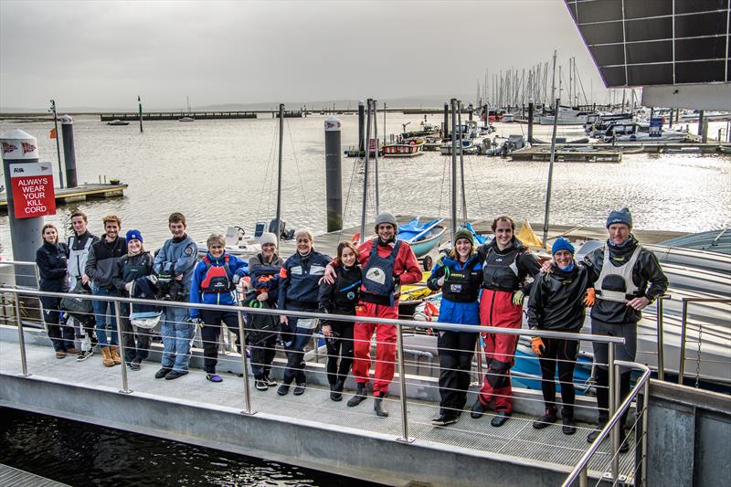 Royal Lymington Penguin Trophy 2021 photo copyright Paul French taken at Royal Lymington Yacht Club and featuring the Scow class