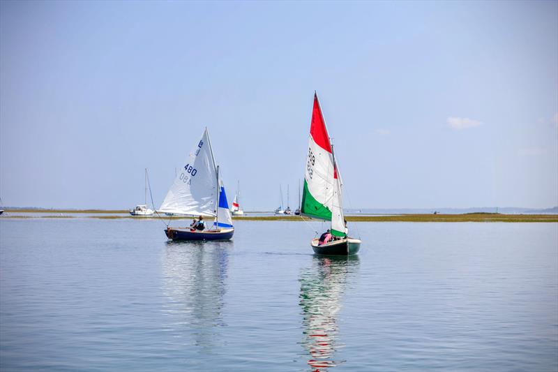 Sunday at the Keyhaven Regatta 2025 photo copyright Sean Jardine taken at Keyhaven Yacht Club and featuring the Scow class