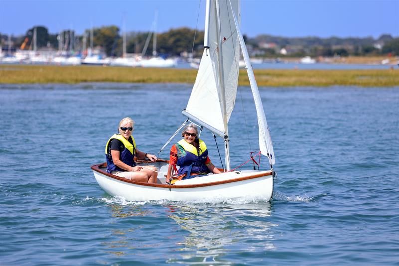 Sunday at the Keyhaven Regatta 2025 photo copyright Sean Jardine taken at Keyhaven Yacht Club and featuring the Scow class