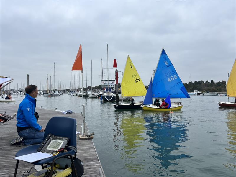 RLymYC Club Champion of Champions 2025 photo copyright Gillian Poole taken at Royal Lymington Yacht Club and featuring the Scow class