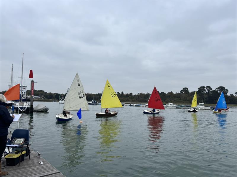 RLymYC Club Champion of Champions 2025 photo copyright Gillian Poole taken at Royal Lymington Yacht Club and featuring the Scow class