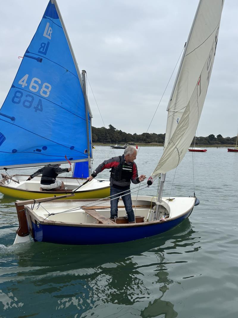 RLymYC Club Champion of Champions 2025 photo copyright Gillian Poole taken at Royal Lymington Yacht Club and featuring the Scow class