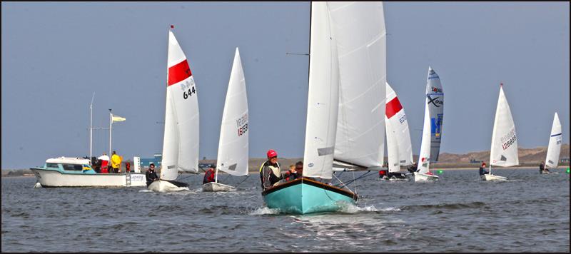 Push The Boat Out at Blakeney photo copyright Steve Soanes taken at Blakeney Sailing Club and featuring the Seafly class