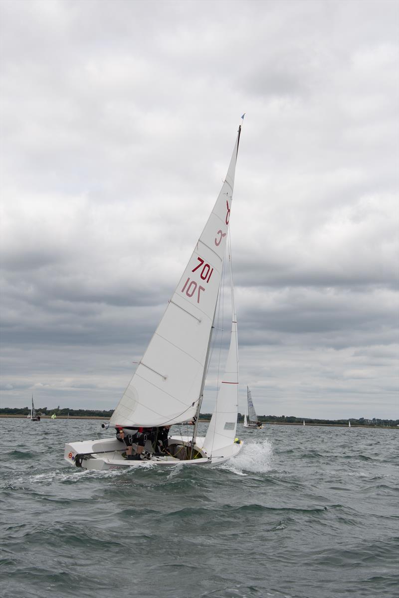 Seafly Nationals at the Lymington Dinghy Regatta photo copyright Paul French taken at Lymington Town Sailing Club and featuring the Seafly class